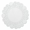 Amercareroyal Lace Doilies, Round, 5 in., White, 10000PK LD5